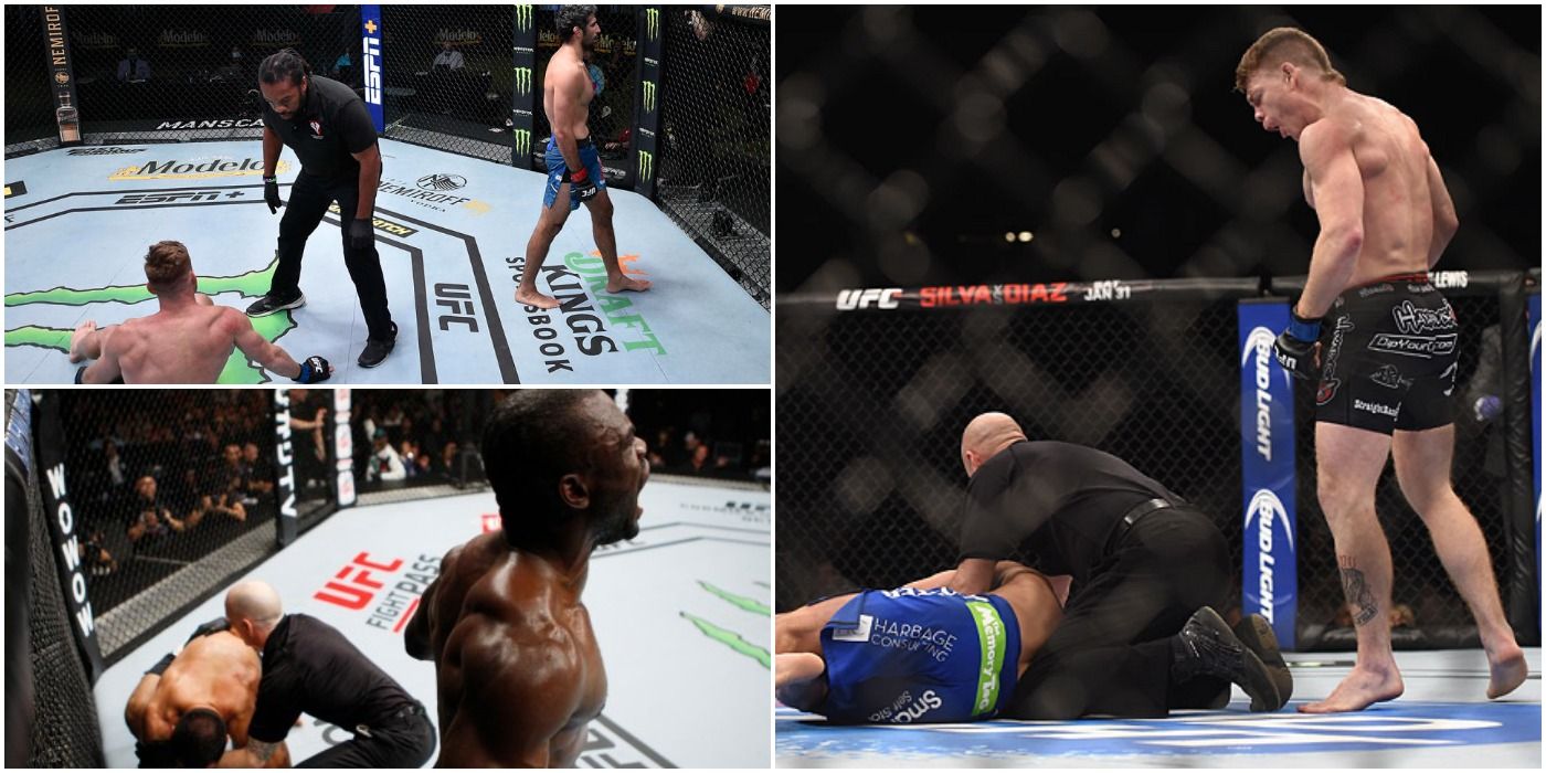 5 Of The Most Spectacular Walk-Off Knockouts In MMA History