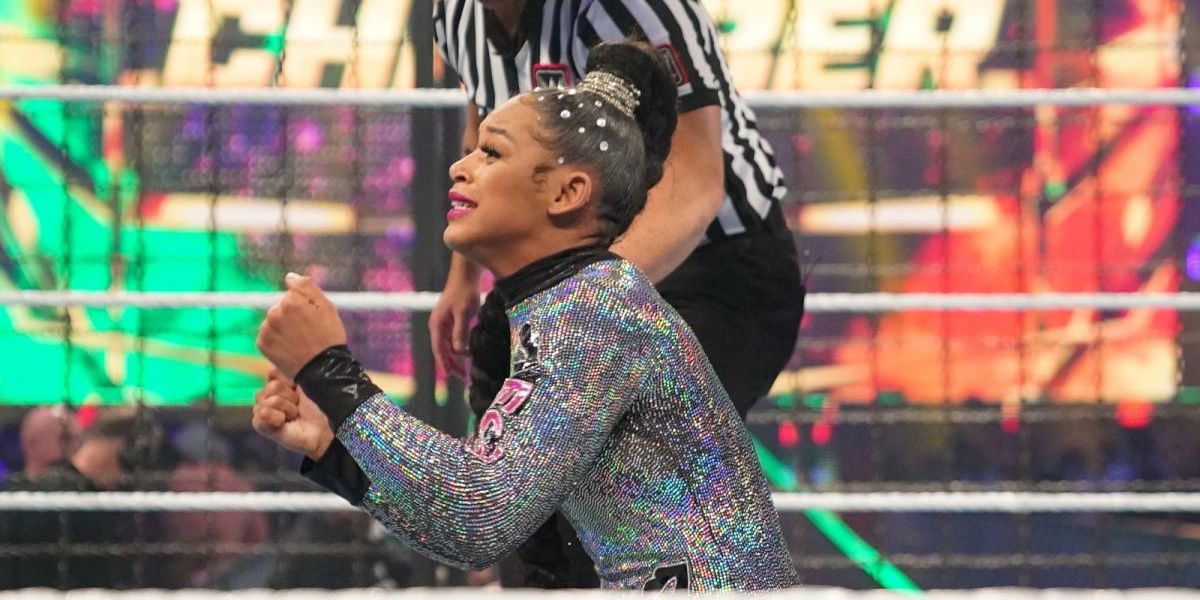 Bianca Belair wins the Elimination Chamber Cropped
