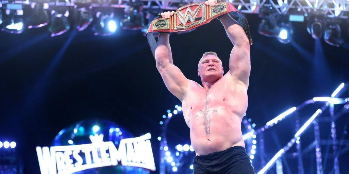 Brock Lesnar Universal Champion WrestleMania 33 Cropped