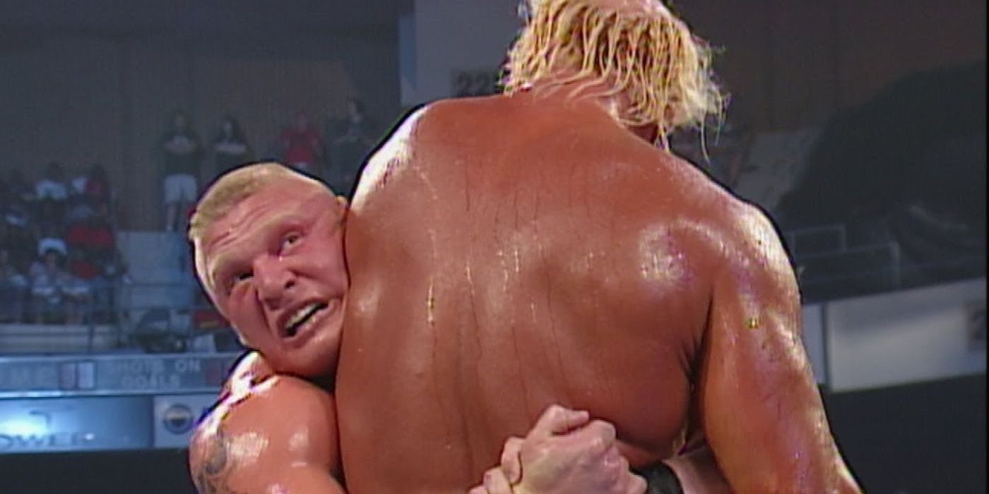 Brock Lesnar Vs Hulk Hogan 