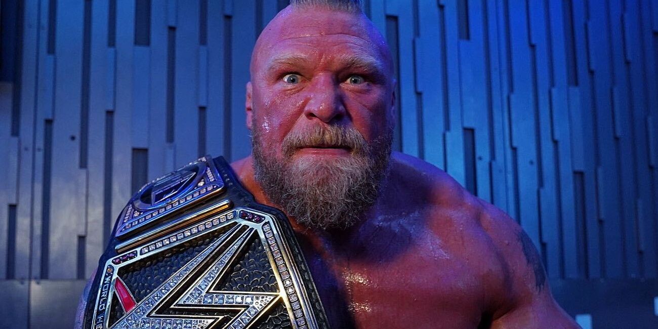 Brock Lesnar menacing Cropped