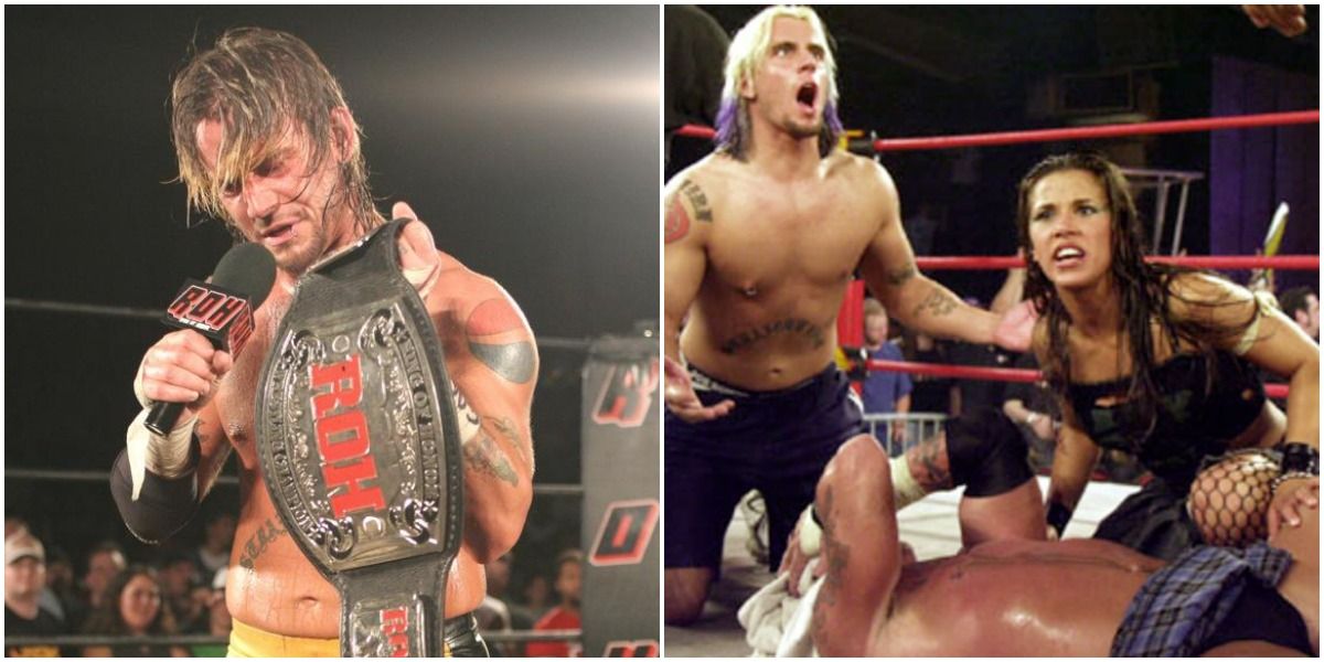 CM Punk in ROH and TNA