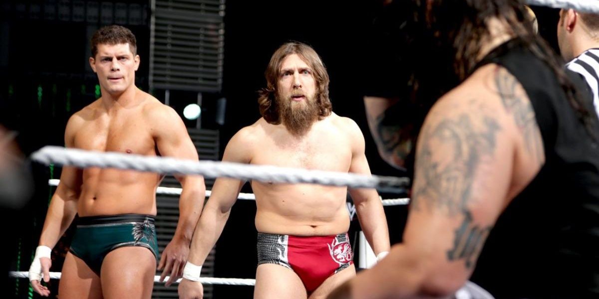 Daniel Bryan and Cody Rhodes teaming together Cropped