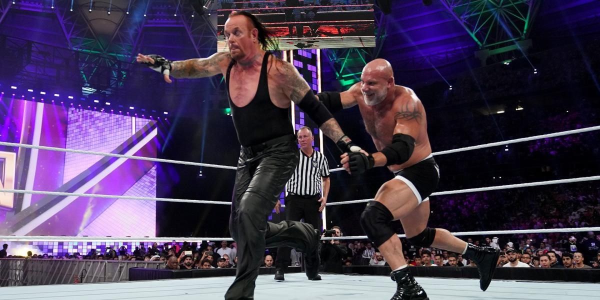 Goldberg Vs The Undertaker