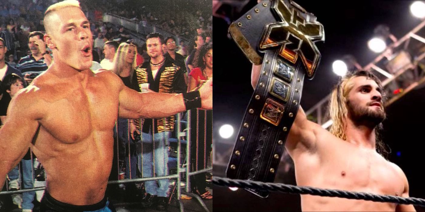 Joh Cena Prototype OVW And Seth Rollins NXT Champion