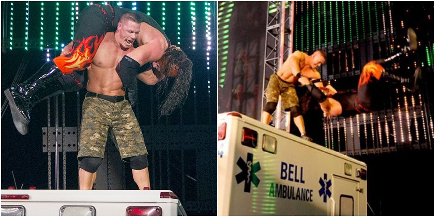Remember That Time Kane Vs. John Cena Headlined An Elimination Chamber PPV?