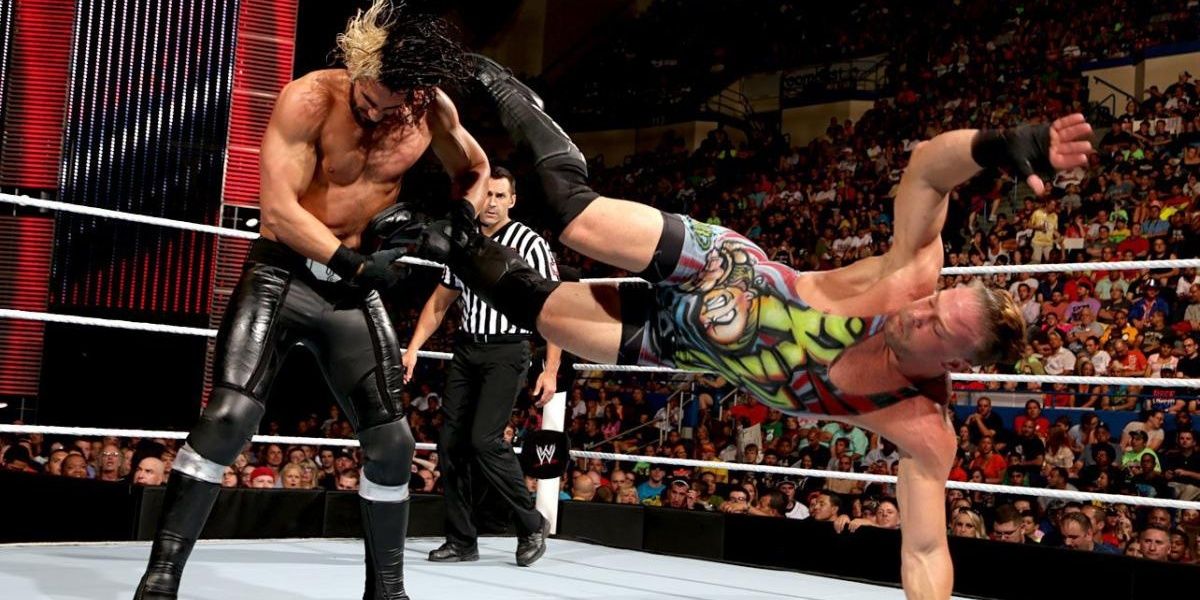 RVD vs Seth Rollins on Raw Cropped