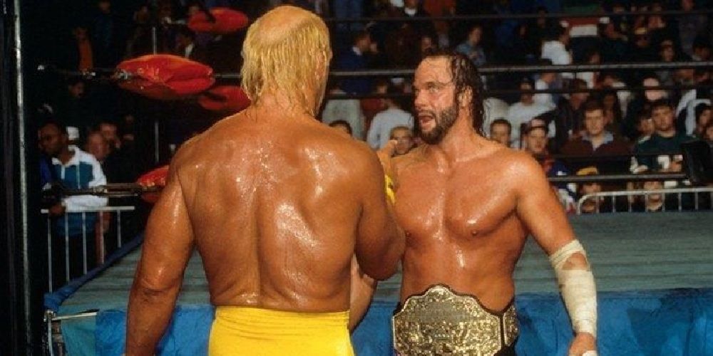Randy Savage WCW Champion Hulk Hogan