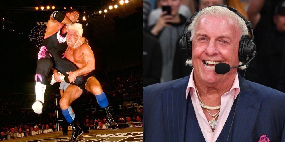 Ric Flair Vs Bret Hart WCW And Ric Flair Interview
