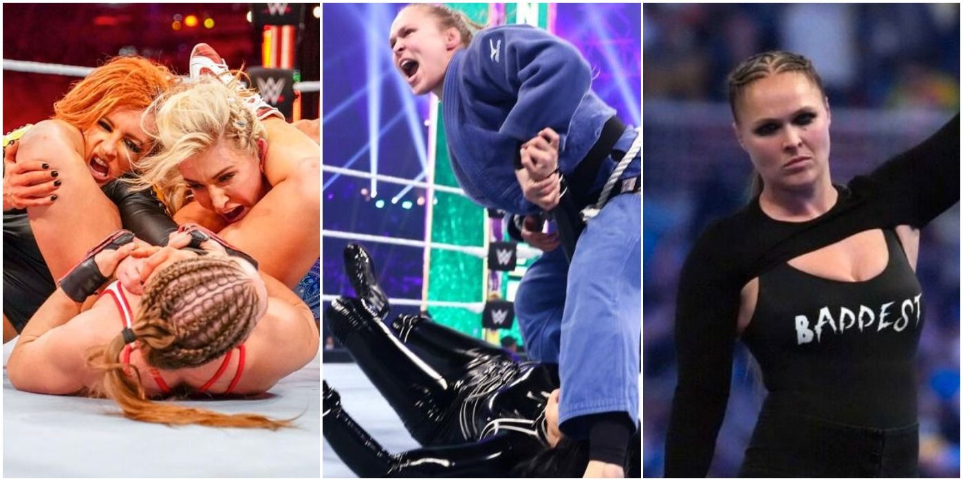 Ronda Rousey WWE Matches