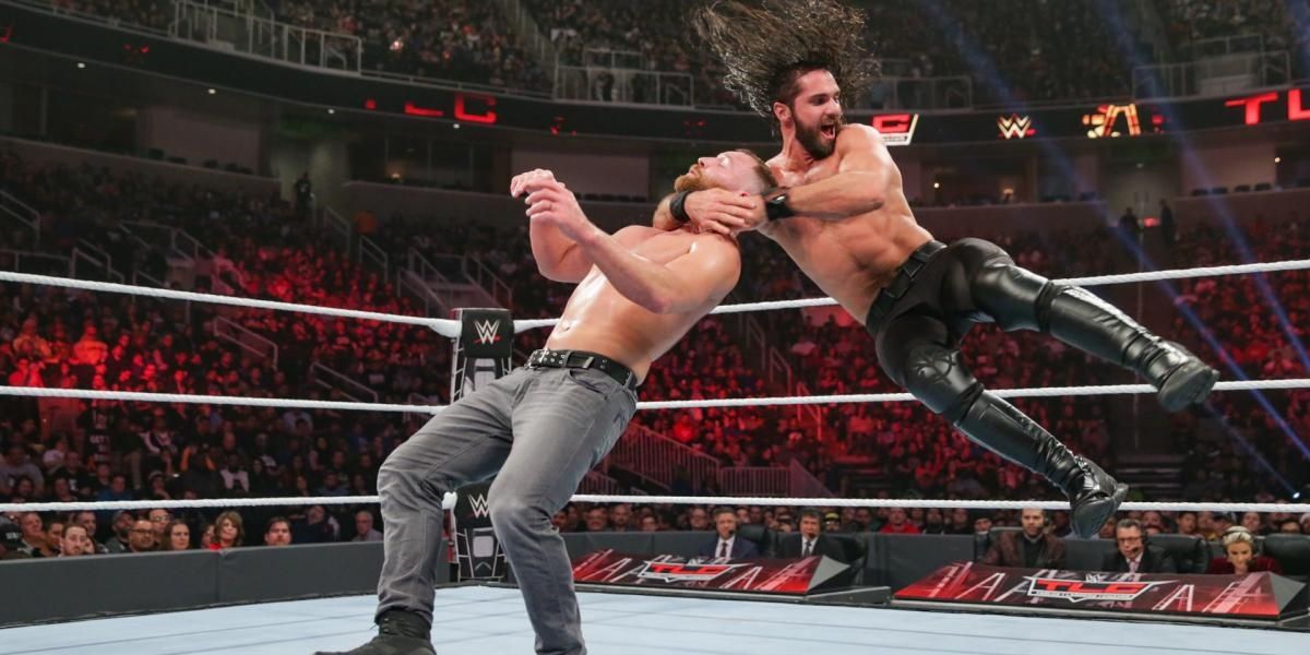 Seth Rollins v Dean Ambrose TLC 2018 Cropped