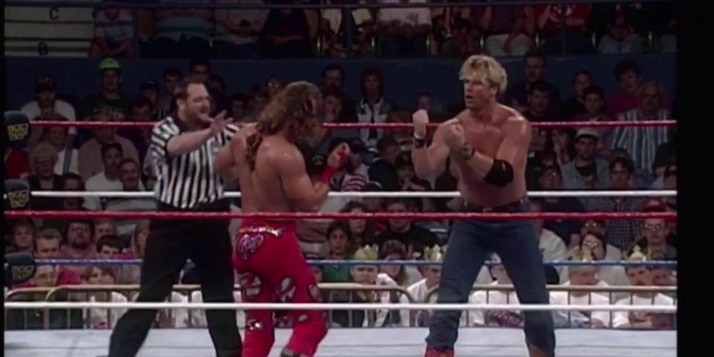 Shawn Michaels v Billy Gunn Raw July 15 1996 Cropped