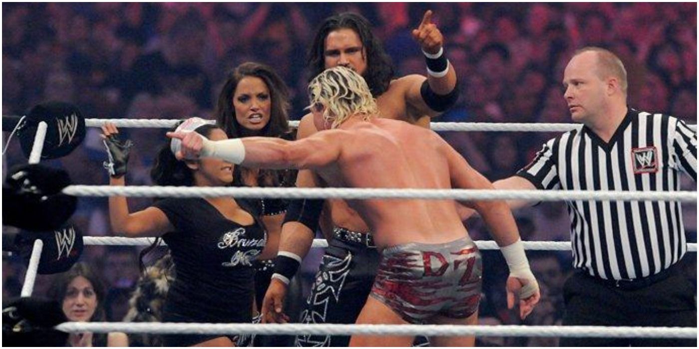 Snooki slaps Dolph Ziggler WrestleMania 27