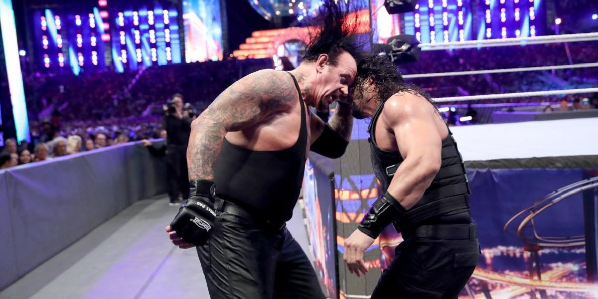 The Undertaker Vs Roman Reigns
