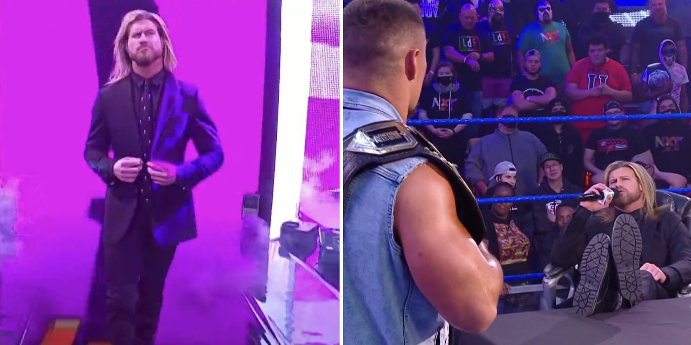 Dolph Ziggler confronts Bron Breakker on NXT 2.0 (February 8, 2022)