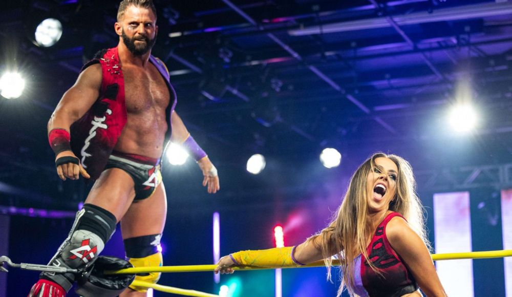 Matt Cardona and Chelsea Green in Impact Wrestling
