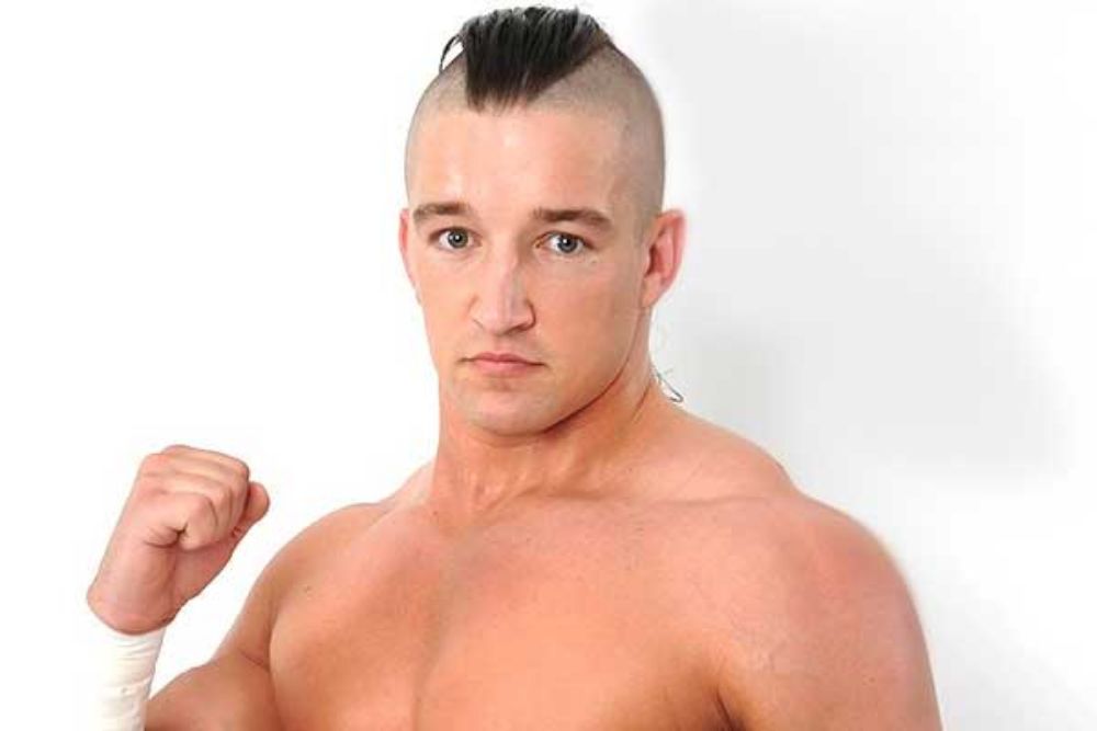 Jay White as a Young Lion in NJPW