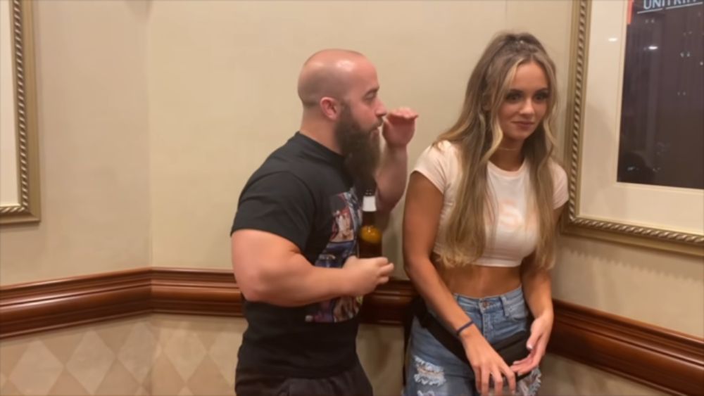 John Silver and Anna Jay meme from Being The Elite