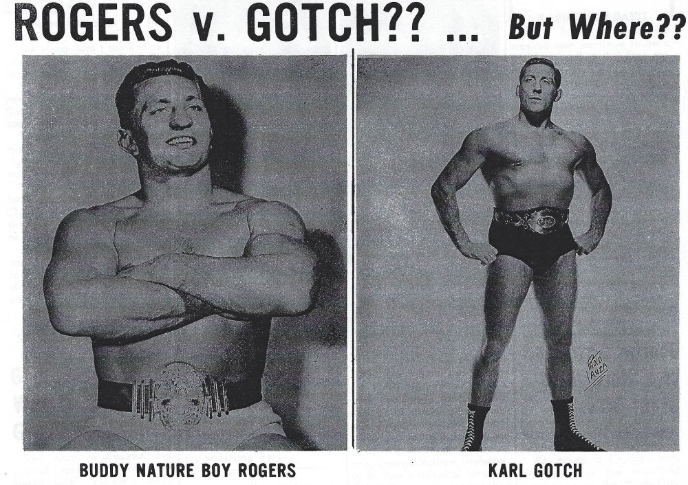 Karl Gotch and Nature Boy Buddy Rogers