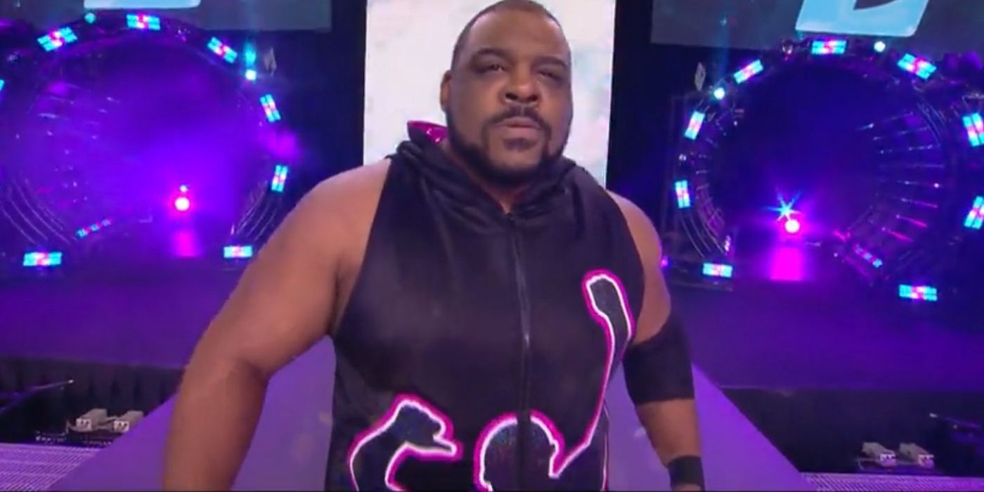 Keith Lee debuts on the February 9, 2022 edition of AEW Dynamite