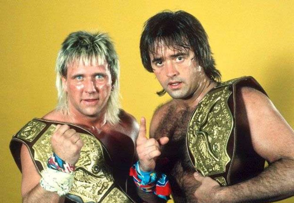 The Rock 'n' Roll Express as NWA World Tag Team Champions