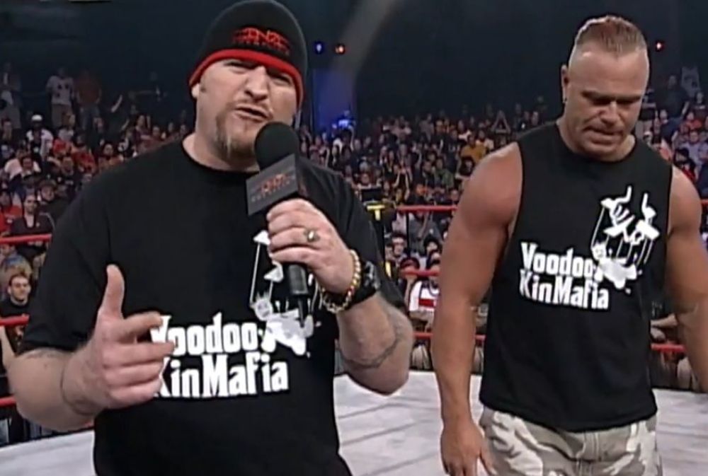 Road Dogg and Billy Gunn as Voodoo Kin Mafia in Impact Wrestling