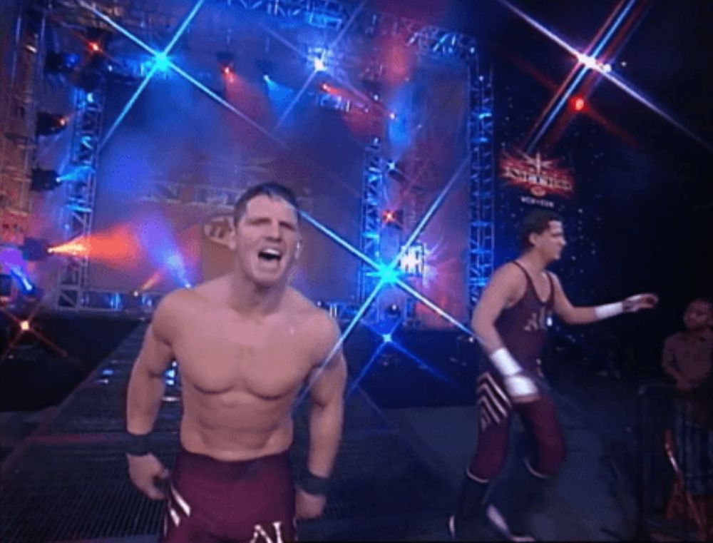 AJ Styles and Air Parris on WCW Monday Nitro
