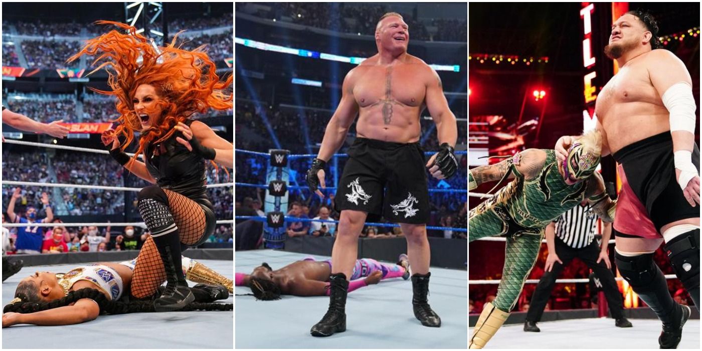 10 Times WWE Wrestlers Got Squashed In Huge Matches