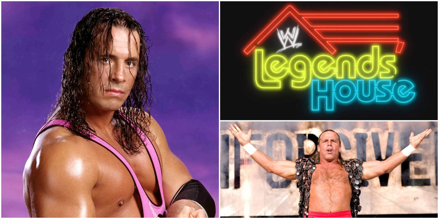 Potential WWE Legends House cast members Bret Hart and Shawn Michaels