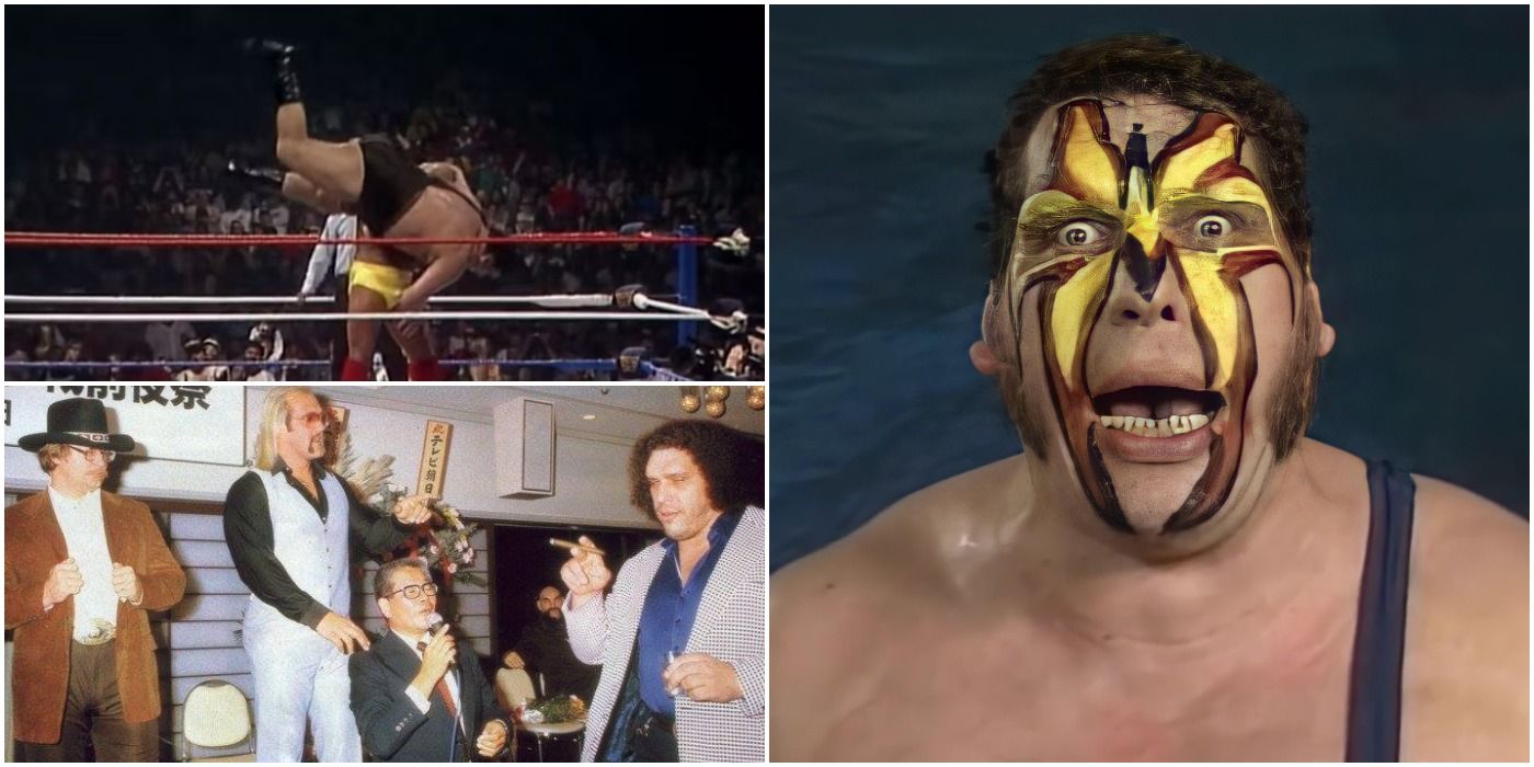 andre the giant vs the ultimate warrior