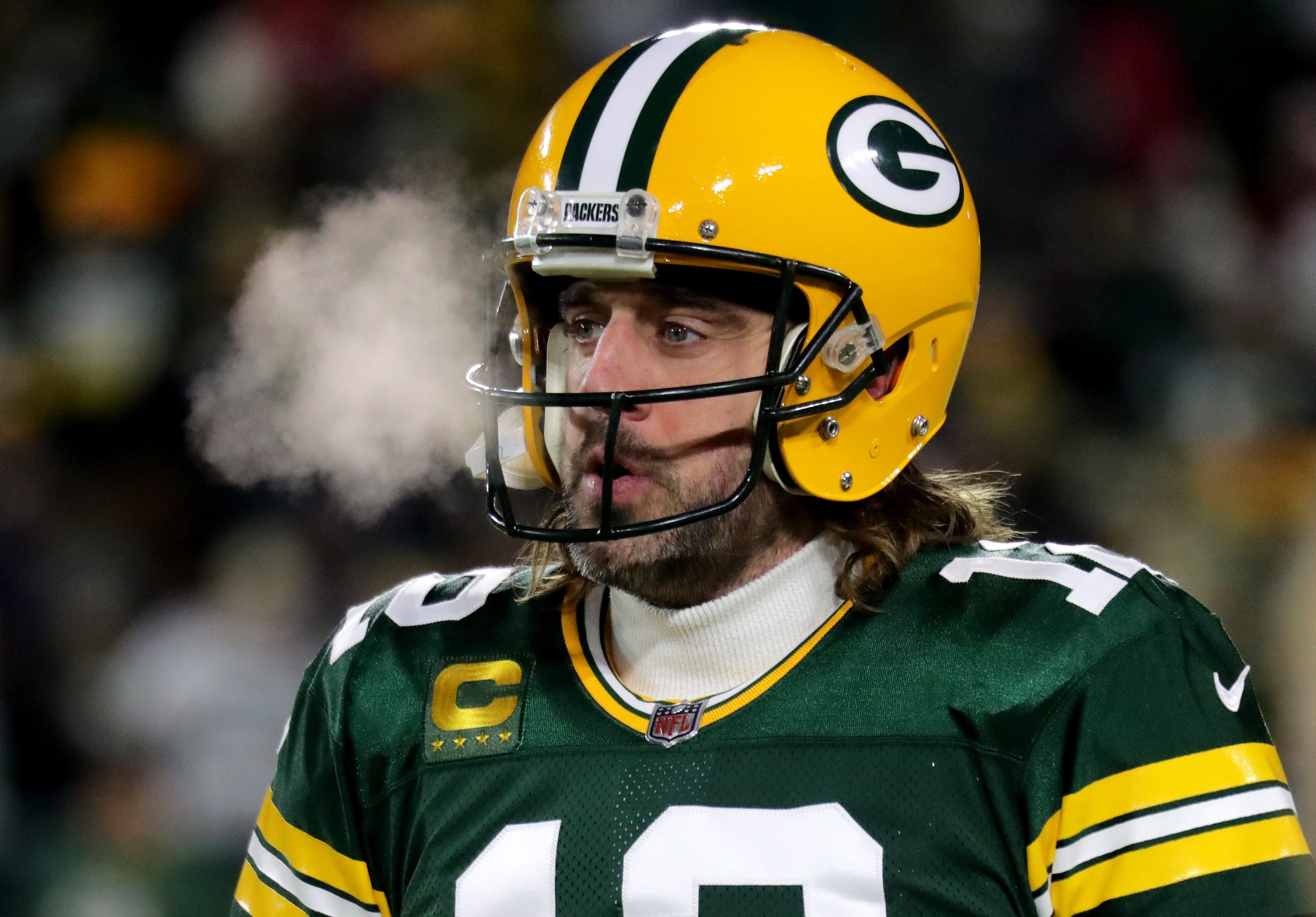 Aaron Rodgers Packers breath