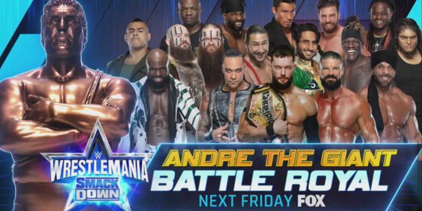 WWE Announces Andre The Giant Memorial Battle Royal For Next Week's