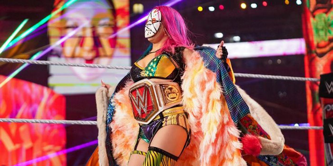 Asuka as WWE Raw Womens Champion