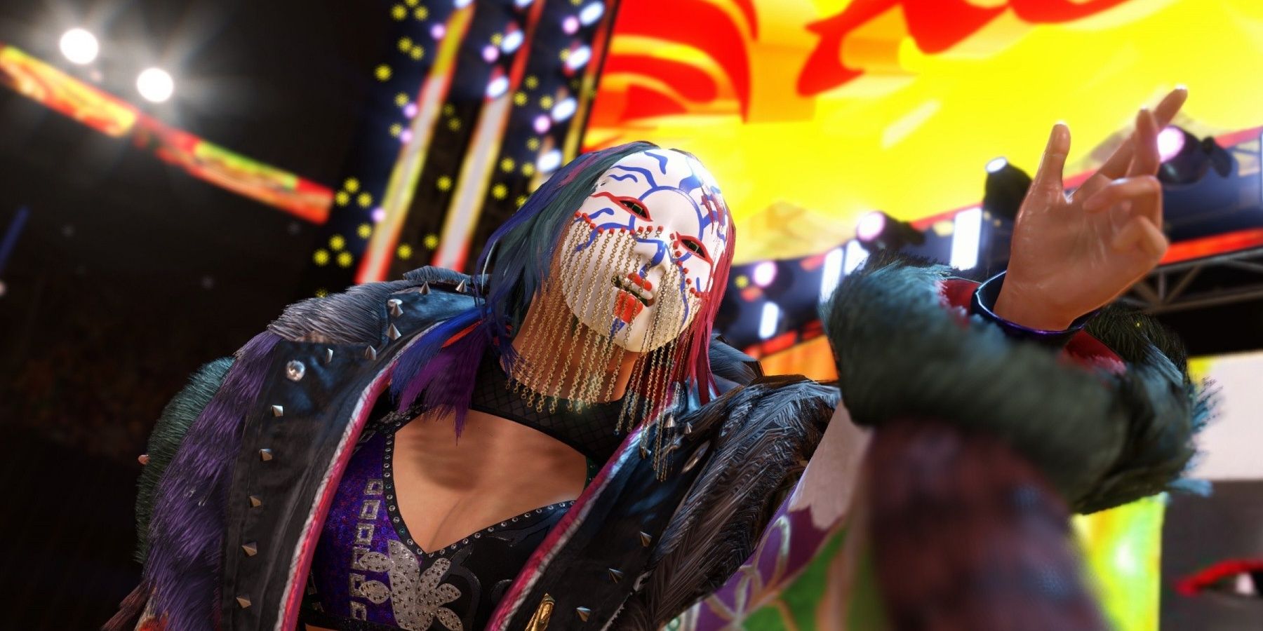 Asuka in WWE 2K22 