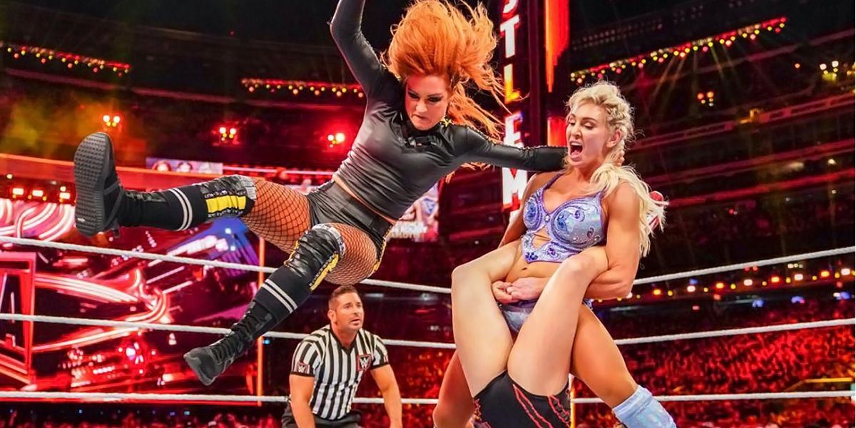 Becky Lynch Vs Charlotte Flair Vs Ronda Rousey