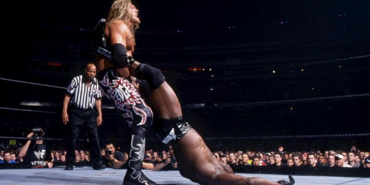 Booker T v Edge WrestleMania 18 Cropped