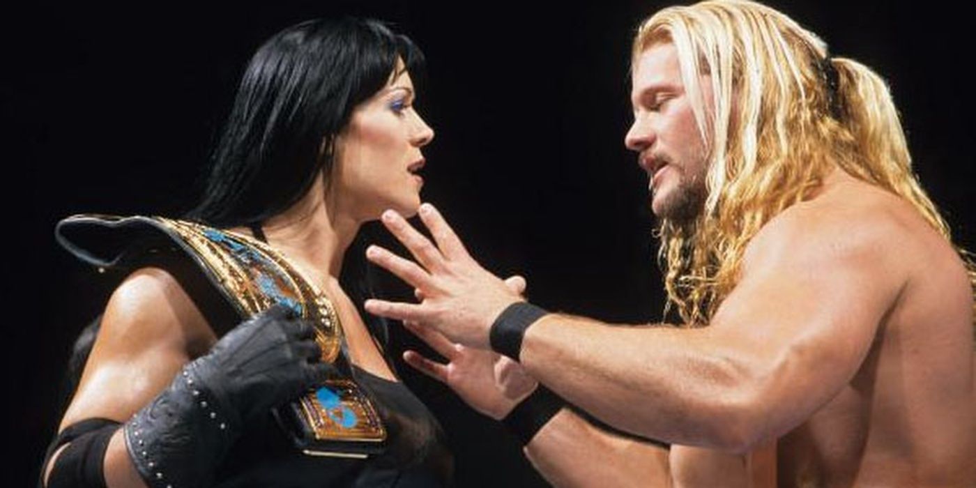 Chris Jericho And Chyna  