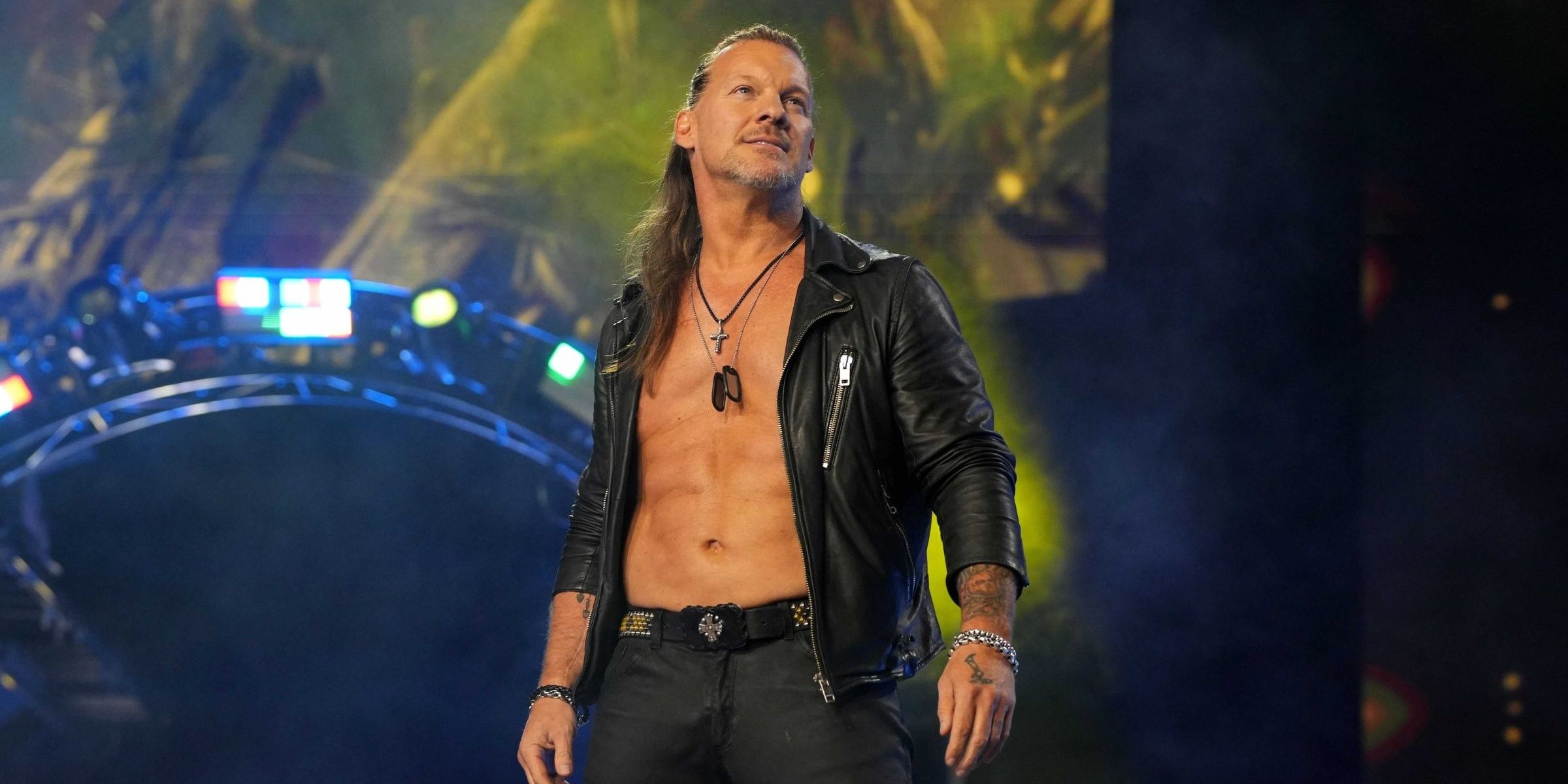 Chris Jericho looking ripped in AEW Cropped