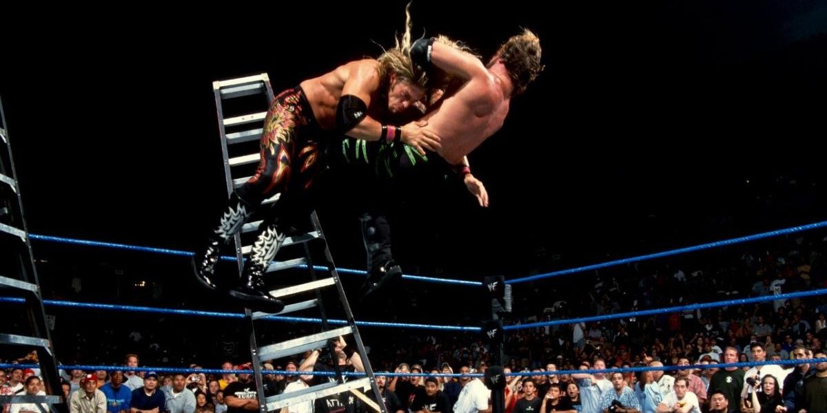 Edge & Christian v Chris Benoit & Chris Jericho v The Dudley Boyz v The Hardy Boyz SmackDown May 24, 2001