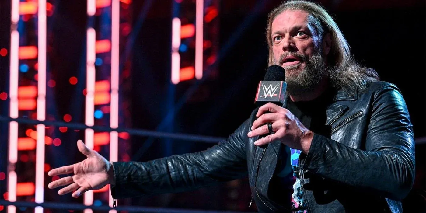Edge Cutting A Promo in WWE