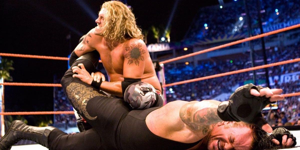 Edge gegen The Undertaker WrestleMania 24 abgeschnitten