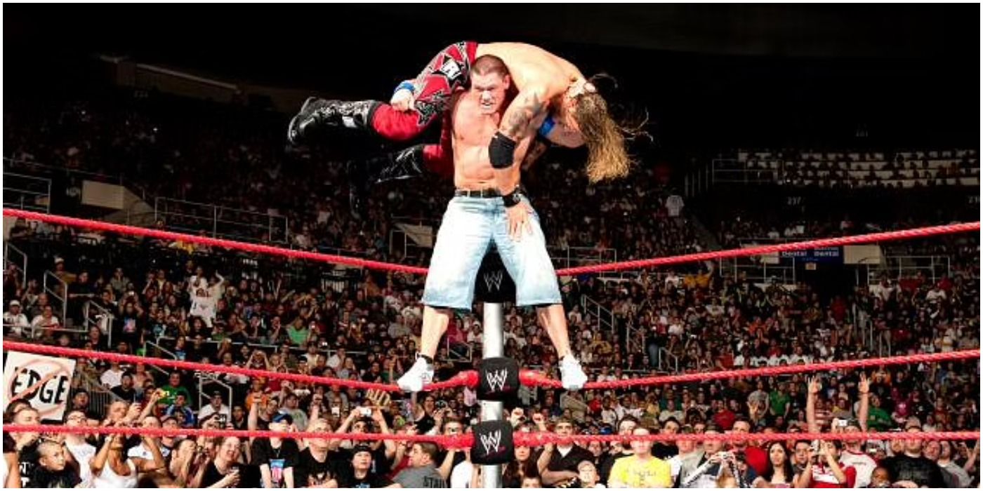Edge vs John Cena WWE Backlash 2009