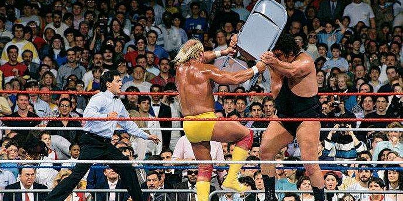 Hulk Hogan Vs Andre The Giant WrestleMania 4  