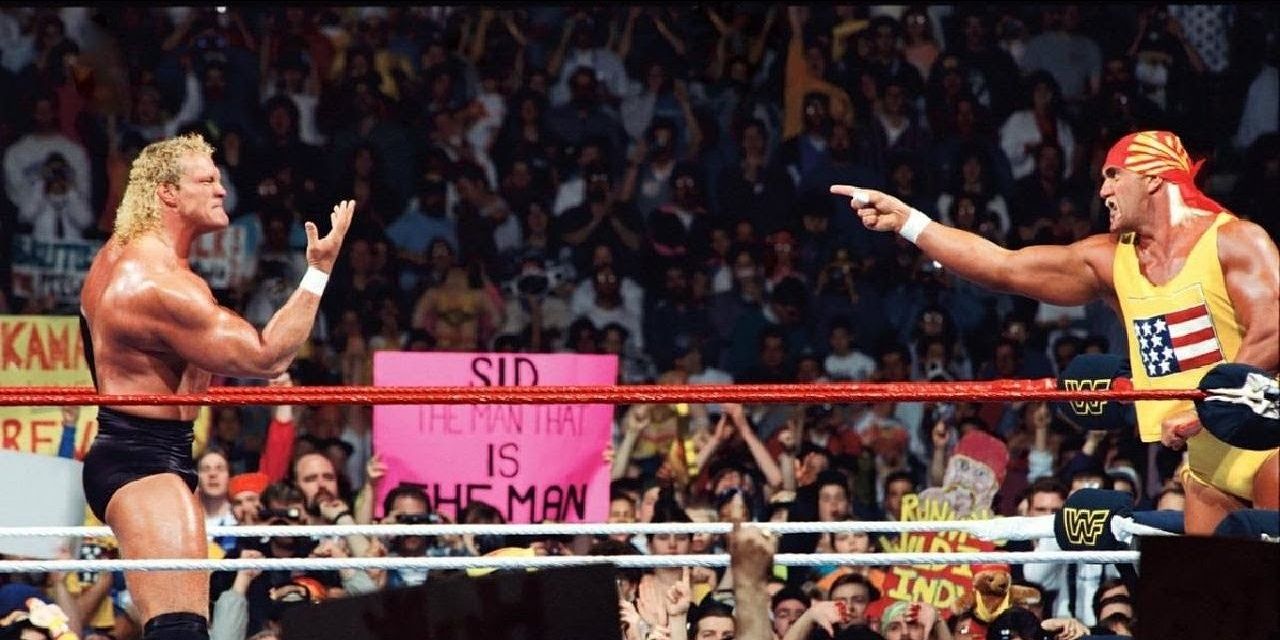 Hulk Hogan Vs Sid Justice WrestleMania 8