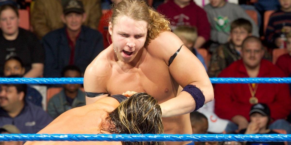 Jon Moxley with long hair 
