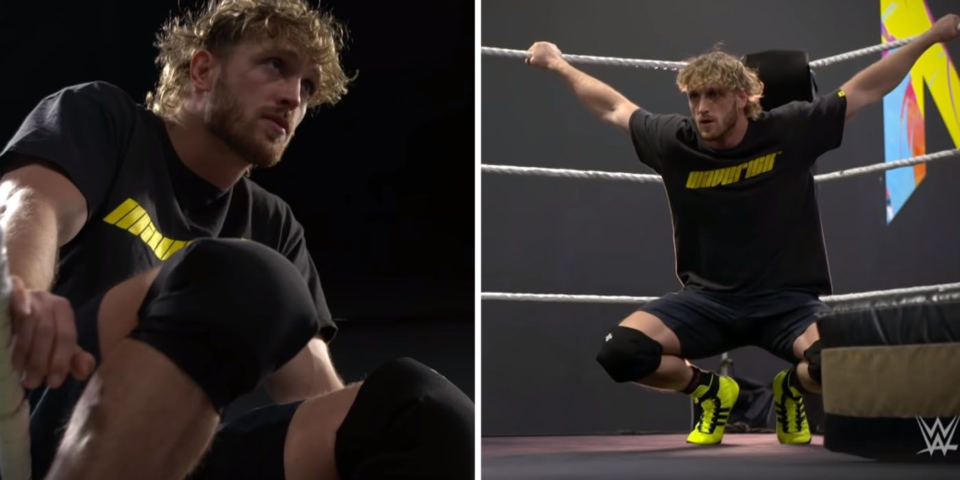 Wwe Shares Footage Of Logan Paul Training For Wrestlemania 38