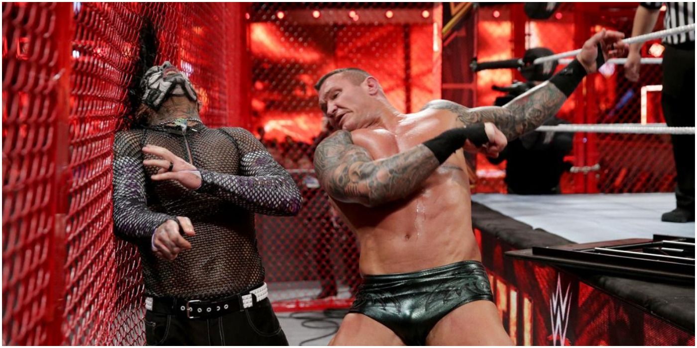 Randy Orton vs Jeff Hardy Hell in a Cell 2018