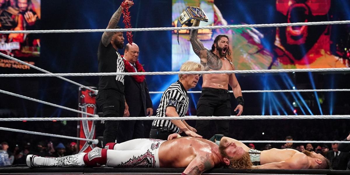 Roman Reigns v Daniel Bryan v Edge WrestleMania 37 Cropped