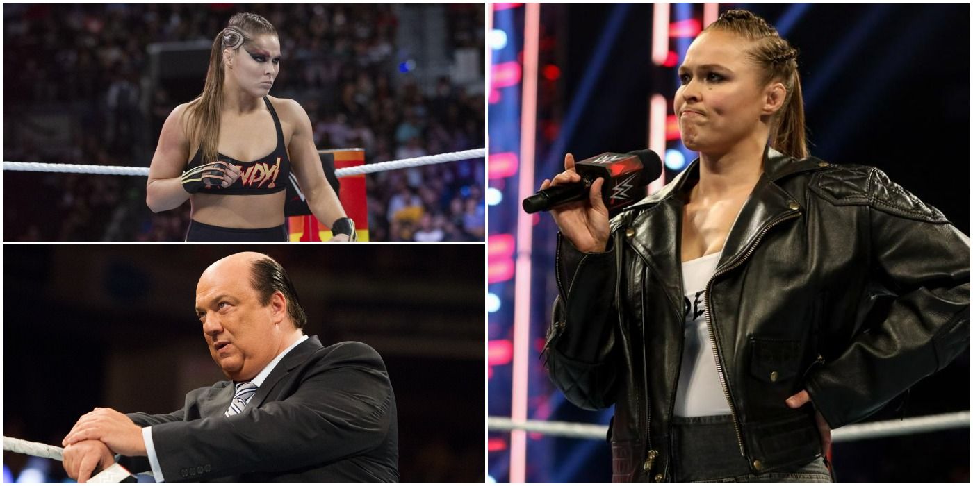 Ronda Rousey needing a manager feature