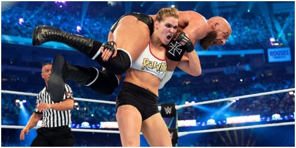 Ronda Rousey strength